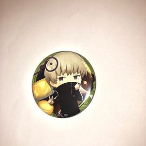 Jujutsu Kaisen Toge Inumaki button pin badge